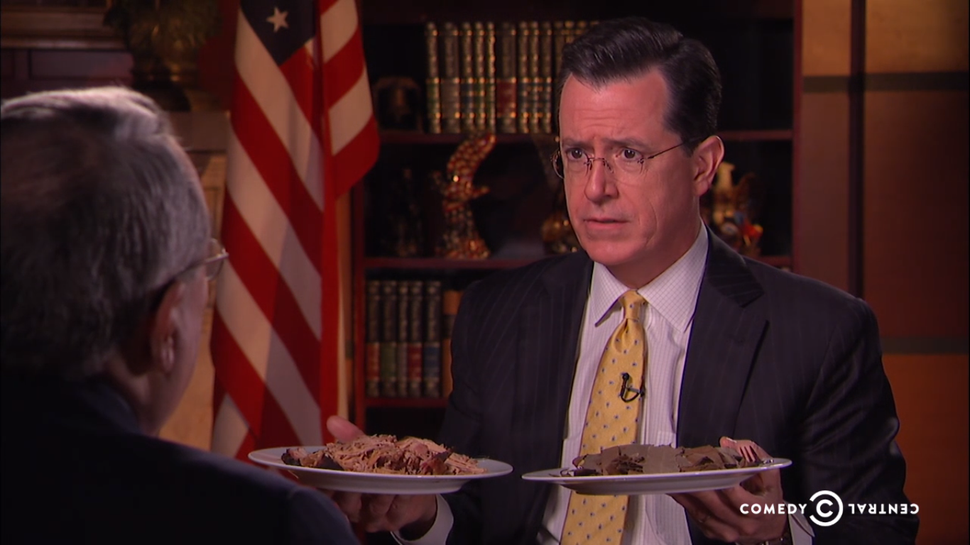 Barbecue For Colbert – Texas Monthly