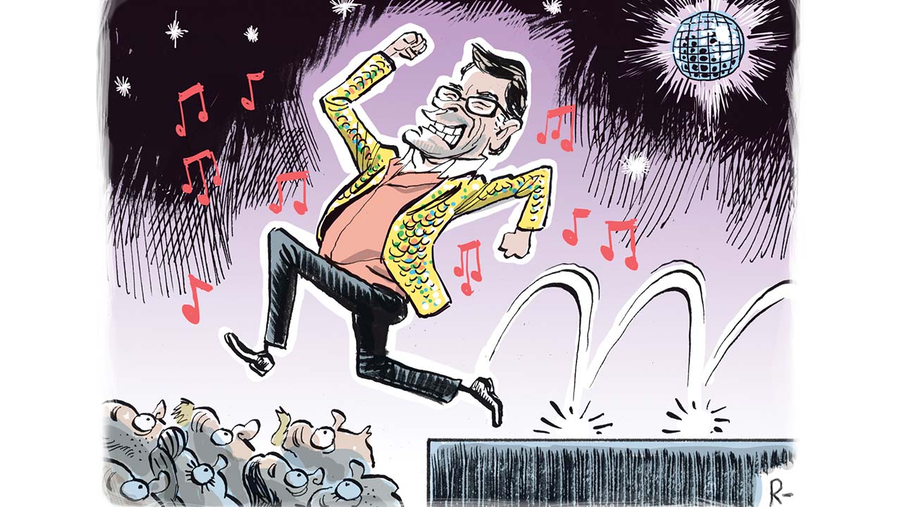Bum Steer of the Month: Rick Perry on Dancing With the Stars
