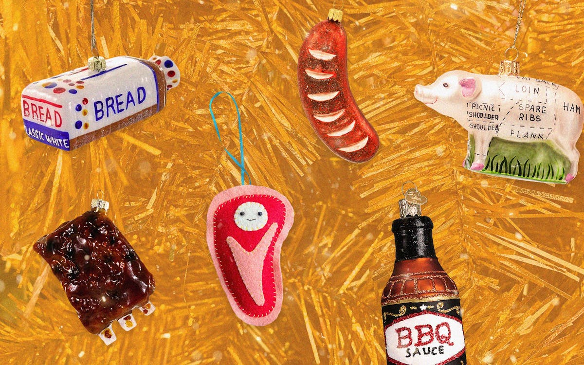 19 Barbecue-Themed Ornaments for Trimming Your Christmas Tree