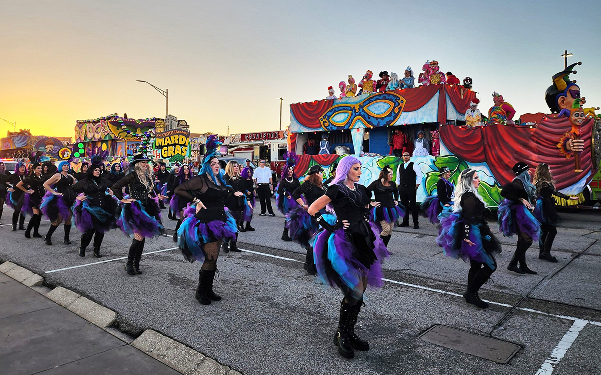 The Tutu Live Krewe Brings Good Vibes (and Sequins) to Galveston's